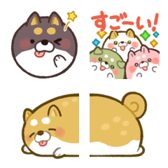 [LINE絵文字] 柴もちだんご 絵文字の画像