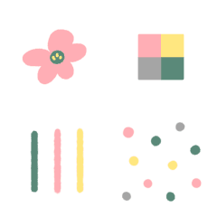 [LINE絵文字] Everyday Emojis: Scandinavian Colorsの画像