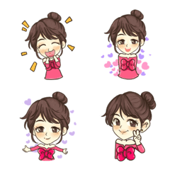 [LINE絵文字] Korya Hanami Emojiの画像