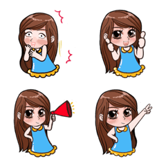 [LINE絵文字] Beauty jajah vs covid19 emojiの画像