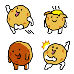 [LINE絵文字] ほくほくポテトの絵文字の画像