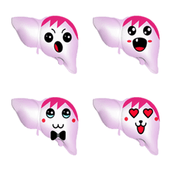 [LINE絵文字] Liver Emojiの画像