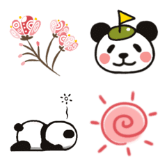 [LINE絵文字] Panda smileの画像