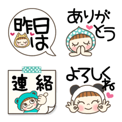 [LINE絵文字] デカ文字ランド3の画像