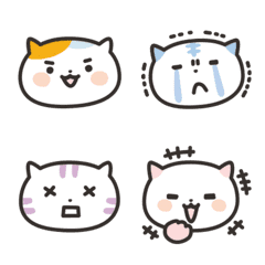 [LINE絵文字] ねこっと絵文字の画像