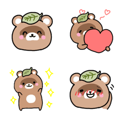 Line絵文字 表情豊かなたぬきくん 10種類 1円