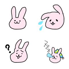 [LINE絵文字] うさぎ いろいろの画像