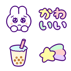 [LINE絵文字] ゆめかわ♡ファンシー絵文字の画像