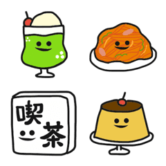 [LINE絵文字] にこにこ喫茶店の画像