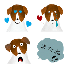 [LINE絵文字] torangcolong_ ジャックラッセルテリアの画像