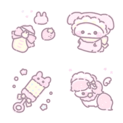 あかちゃんうさぎ*めるへんの絵文字メイン画像