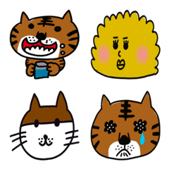 [LINE絵文字] 動物とあわまんじゅうの画像