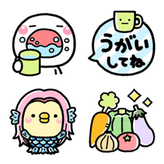 [LINE絵文字] 大切な予防に♡ウィルスに負けない絵文字の画像