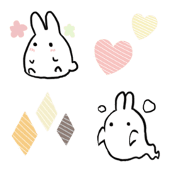 もちもちうさぎ2の絵文字メイン画像