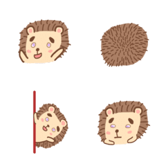 [LINE絵文字] Hedgehog chuqiuの画像