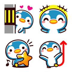 [LINE絵文字] ペンギン絵文字1の画像