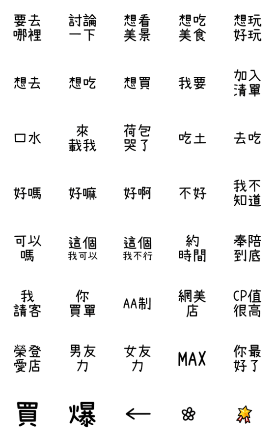 [LINE絵文字]TAGs vol.12: Where to GOの画像一覧