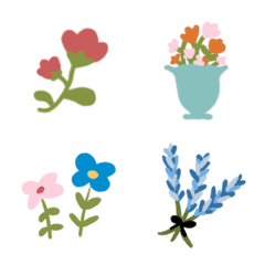 [LINE絵文字] お花いっぱい♡かわいい絵文字♡の画像