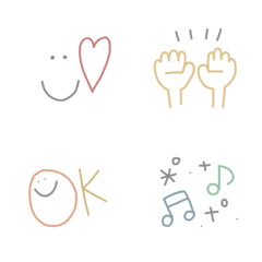 いつも絵文字（シンプル）の絵文字メイン画像