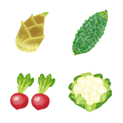 [LINE絵文字] 季節の野菜の画像