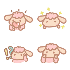 [LINE絵文字] Little sheep (pink)の画像