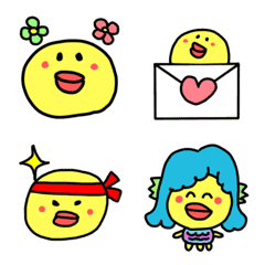 [LINE絵文字] 使いやすい♡シンプルな絵文字の画像