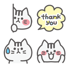 [LINE絵文字] まんまるねこ ぷーちゃん☆パステル絵文字の画像