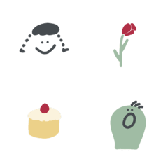 [LINE絵文字] ケモケモとゆるい絵文字の画像