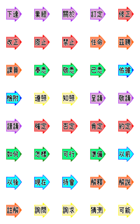 [LINE絵文字]デイリーラベル2.0（作業）6の画像一覧