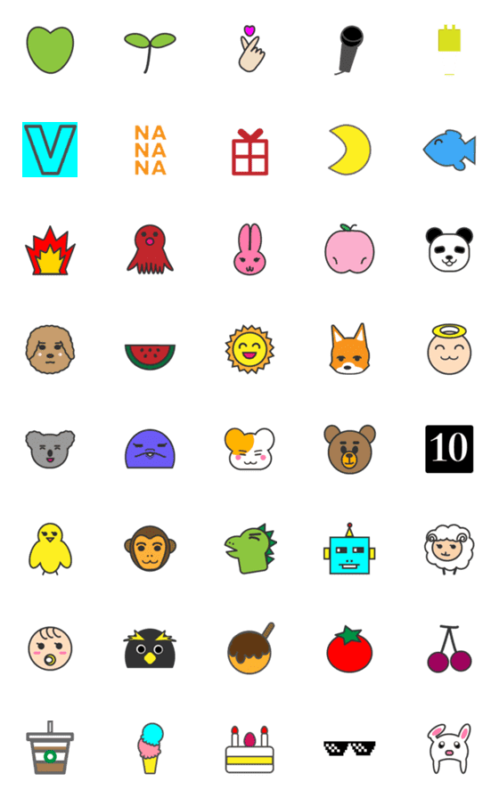 [LINE絵文字]しずにの絵文字の画像一覧