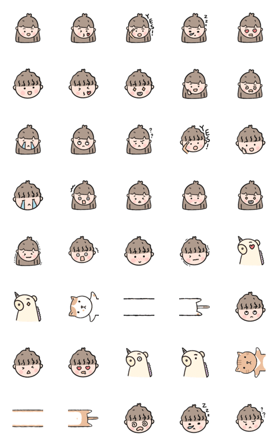 [LINE絵文字]BCORN emojiの画像一覧