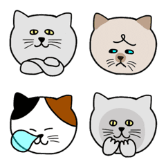 [LINE絵文字] ねこちゃんず絵文字の画像