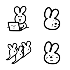 [LINE絵文字] Rabbit Heaven 1.0の画像