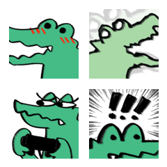 [LINE絵文字] Strange Crocodileの画像
