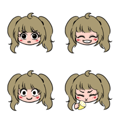 [LINE絵文字] Star chase girlの画像