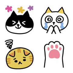 [LINE絵文字] いろんなねこたちの画像