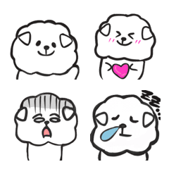 ビションくんフォーエバー 日常えもじ1の絵文字メイン画像