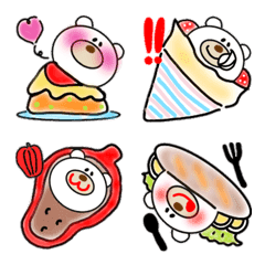 [LINE絵文字] くまさんド4♥️サンドの画像