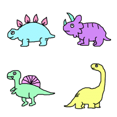 [LINE絵文字] Caroline's dinosaurの画像