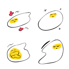 [LINE絵文字] Smile egg  Emojiの画像