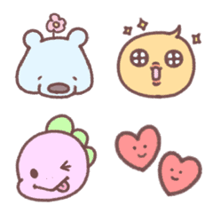 [LINE絵文字] TOMMYのどうぶつ絵文字の画像