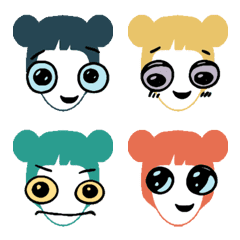[LINE絵文字] Mimi emojisの画像