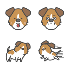 [LINE絵文字] 【絵文字】JRT from 犬語ずかんの画像