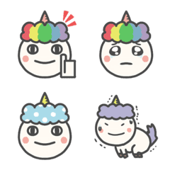 [LINE絵文字] ユニコーンだもん！の画像