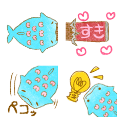 [LINE絵文字] サメとチョコの画像