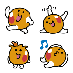 プチプチいくらの絵文字の絵文字メイン画像
