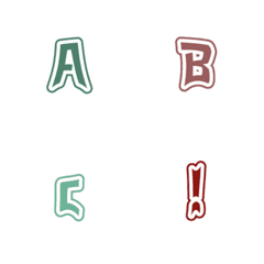 ABCx123_Style02-1の絵文字メイン画像