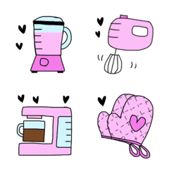 ♥かわいい絵文字⑤♥家電の絵文字メイン画像