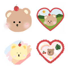 [LINE絵文字] Bear Bear cuteの画像