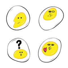 [LINE絵文字] Smile egg 2  Emojiの画像